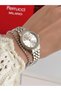 Steel Strap 2 Year Warranty 3 Atm Waterproof Women's Wristwatch + Bracelet Gift - 2