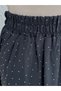 Uçurum Bebe Collar with Stones and Waist-Tightening Skirt Set-Mf612 Black - 7