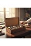 Watch Box 12-Piece Diplomat Model - Brown