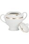 47 Pieces Decal Round Dinner Set, White, W 46.0 x H 34.0 D 31.0 cm - 5