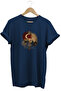 Bozkurt and Moon Star Printed Special Design T-Shirt with Historical Motifs