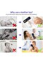 Chuya Baby Teether Toy Chew Toy for Babies 3-24 Months TV Remote Control Shape Teething Relief Baby Toys for Infants (Black) - 4