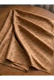 Madame Polo Mink Color Lara Houndstooth Patterned Cotton Soft Jacquard Shawl Sare Series - 2