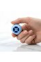 8 Pcs Hard Plastic Knob Round Ball Blue Cabinet Furniture Kitchen Cupboard Drawer Handle Knob Handles - 3