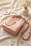 Zippered Long Strap Bag -Powder