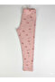 Girls' Cotton Tights Kids' Dusty Rose Rainbow and Daisy Patterned Tights - 2