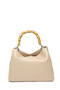 Mink Bag with Wooden Handle and Buckle 0065 - 6