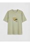 Crew Neck Van Gogh Printed Women's T-Shirt (S6) - 5