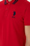 Gsd01Iy026 Red Men's Polo Neck T-Shirt Pu-8728 - 6