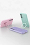 Ilkeshop New Galaxy A35 5g Regal Magsafe Stand Cover - (85817) Titanium Gray - 5