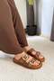 Women's Mekry Taba Two Buckle Detail Daily Comfort Slippers - 2