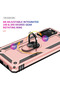 Ilkeshop New Galaxy A02S Case Sofia Ring Silicone Cover (135447) - Rose - 5
