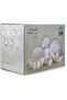 Bone China Shallow 47-Piece Gold Plated Dinner Set-Royal - 2