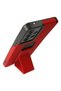 Ilkeshop New Galaxy A33 5g Case with Mega Stand Silicone (192216) - Red - 3