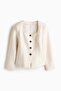 Square-neck blazer - 4