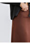 Lace Detailed Satin Skirt - 3