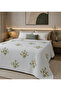 100% Cotton Digital Print Waffle Honeycomb Pique Bedspread Single Size 160 X 240 (Packaging Includes Only the Pique Bedspread.)