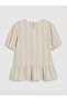 Original Striped Girls' Ruffle T-Shirt - 4