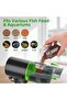 Aquarium Automatic Fish Feeder: Vacation Timer Feeder for Fish Tank Electric Adjustable Auto Fish Food Dispenser 0.05 Gal & Two Fixed Methods - 4
