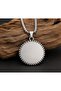Stainless Steel Anthracite Color Symbol of Strength and Freedom Eagle Pendant - 6