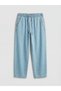 Vizyon New Season Elastic Waist Balloon Fit Women's Jean Trousers - 5