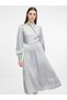 Rochie midi argintie - 2