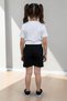 2-Piece Father Text Printed Summer Capri Set - 2