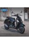 1:12 Scale Vespa Gts 300 Diecast Model – Realistic Detailed Metal Scooter Diecast Color: Black