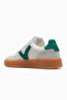 Elsa women's leather sneaker shoes 26y 121230058 green - 3