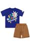 Stay Cook Printed Set for Ages 2-5 - Blue - 3