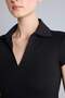 Slim Fit Ribbed Short Sleeve Polo T-Shirt H8831Ax26Sm - 4