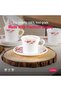 DC3402 Opalware Cup and Saucer Set 12-Pieces - 5