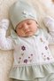 Seasonal Cotton 5-Piece Newborn Baby Girl Hospital Discharge Bodysuit Set – Seasonal Baby Set 0-3 Months - 4