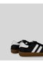 Kelva Women's Soft Leather Double Striped Lace-Up Round Toe Rubber Sole White Tongue Detailed Sneaker Sports Shoes 1 cm - 4