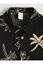 Lcw Kids Black Patterned Boys' Shirt and Shorts - 3