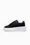 Grace Women's Leather Sneaker Shoes 26Y 121230109 Black - 2