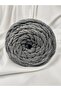 Cotton Macrame Dark Gray Hand Knitting Yarn 250Gr.-100Mt. (1 Piece) - Color: 0006 - 3