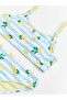 Nevavm Uv Protected Printed Girls' Bikini with Difference in Design - 3