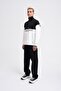 Men's Yoke Detail Sweatshirt Ecru-Black - 6