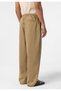 Elastic Waist Baggy Trousers - 4