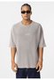 Washable back printed oversize t-shirt - 2