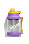 Purple Printed Plastic Water Bottle Final Edition 830 ml