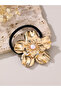 Pack of 3 - Golden Flower Hair Tie - 3