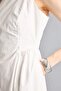 100% Cotton Fitted Halter Neck Poplin Sleeveless Midi Dress H4575Ax26Sm - 4