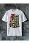 Rock Talent Muzik Printed Oversize T-Shirt