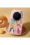 Vivo X300 Pro Compatible Shock-Absorbing Camera Protected Pink Silicone Case - 2
