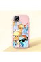Realme C21 Compatible Shock-Absorbing Camera Protected Pink Silicone Case