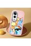 Vivo V50 Lite 4G/5G Compatible Shock-Absorbing Camera Protected Pink Silicone Case - 2