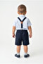 Boys Dungaree Set S/S, 24M - 3