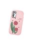 Oppo A54S Compatible Shock-Absorbing Camera Protected Pink Silicone Case - 3